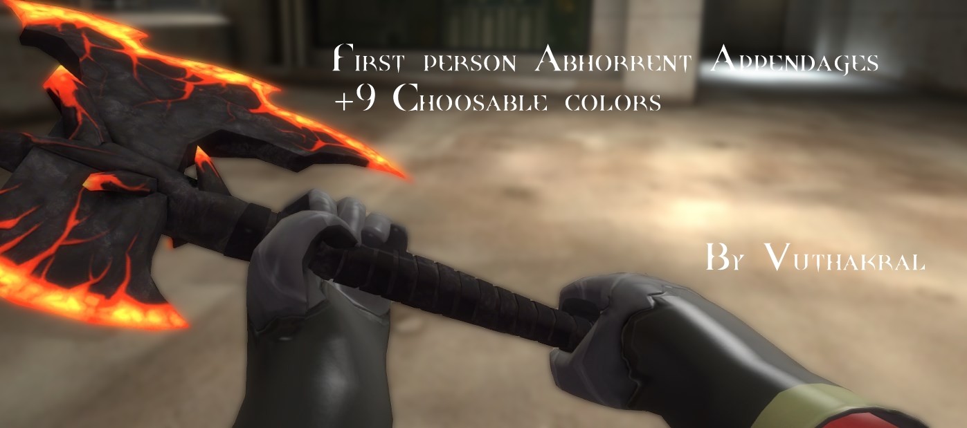 Abhorrent Appendages in First Person (+Colors!)
