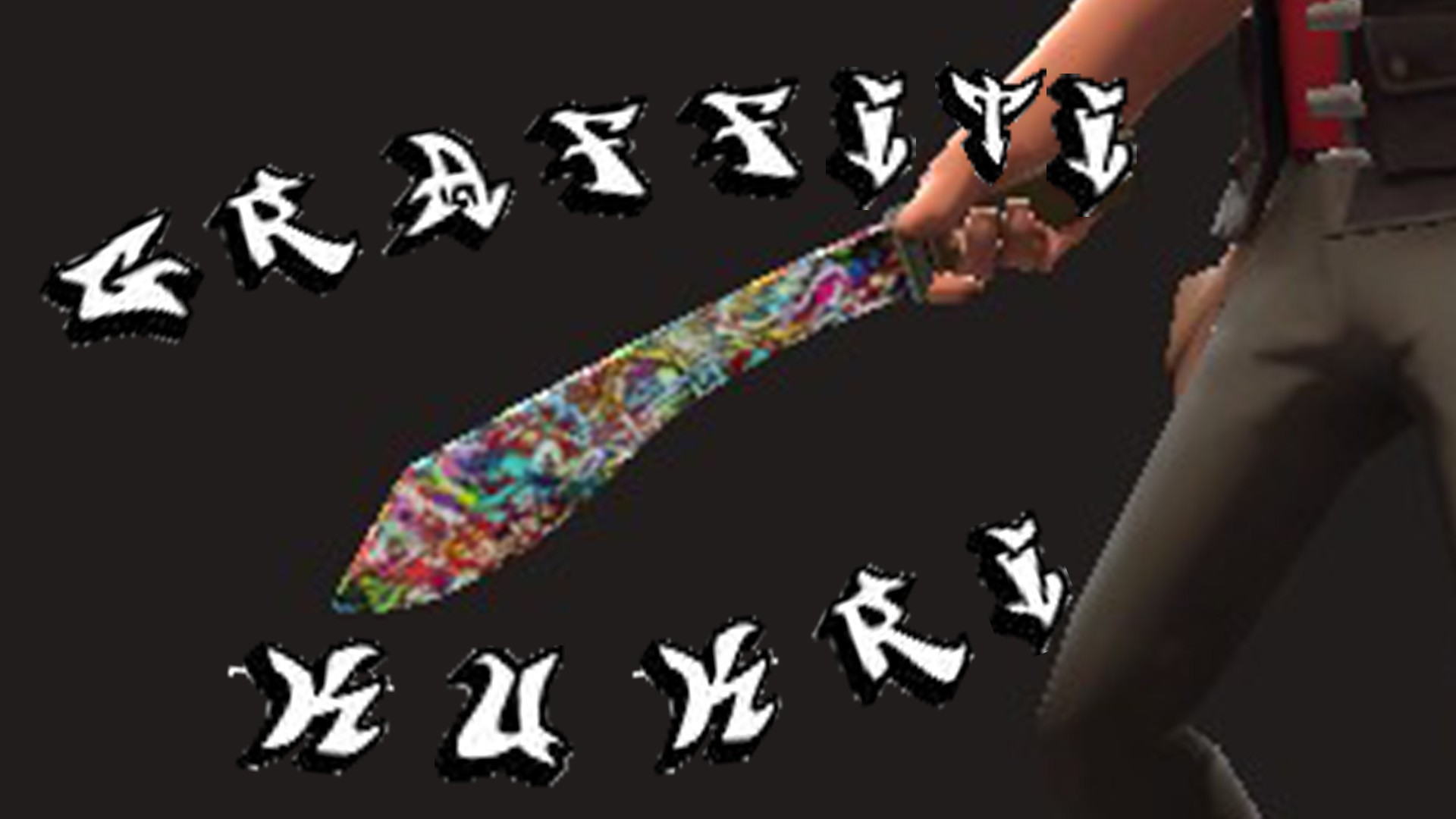 Graffiti Kukri
