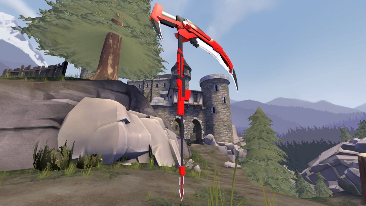 RWBY Crescent Rose Axtinguisher