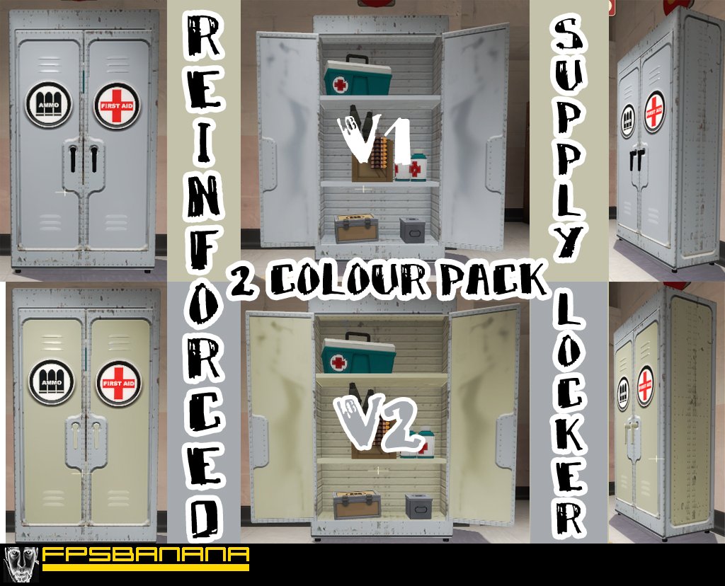 Reinforced Metal Locker V1&V2