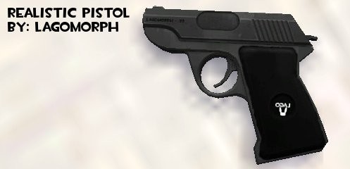 Realistic pistol