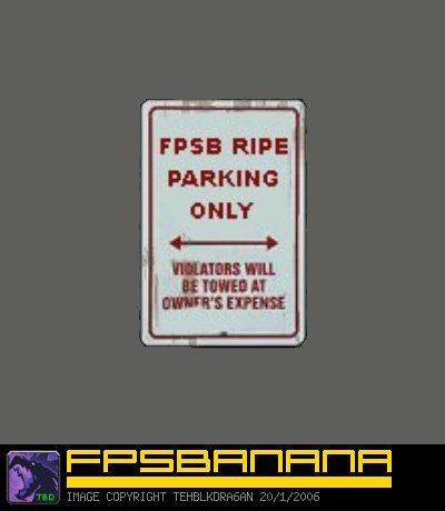 Parking Sign (cs_assault)