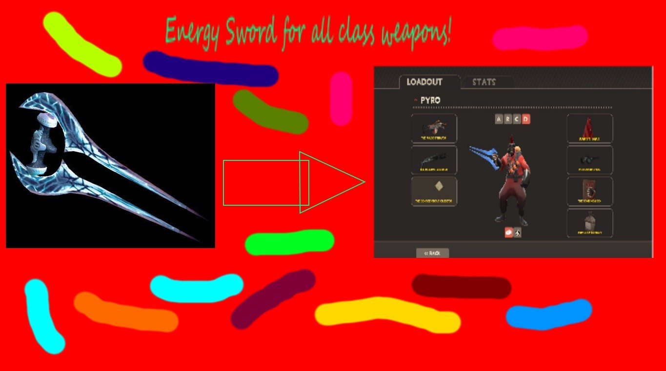 All class Halo (TM) Energy sword!