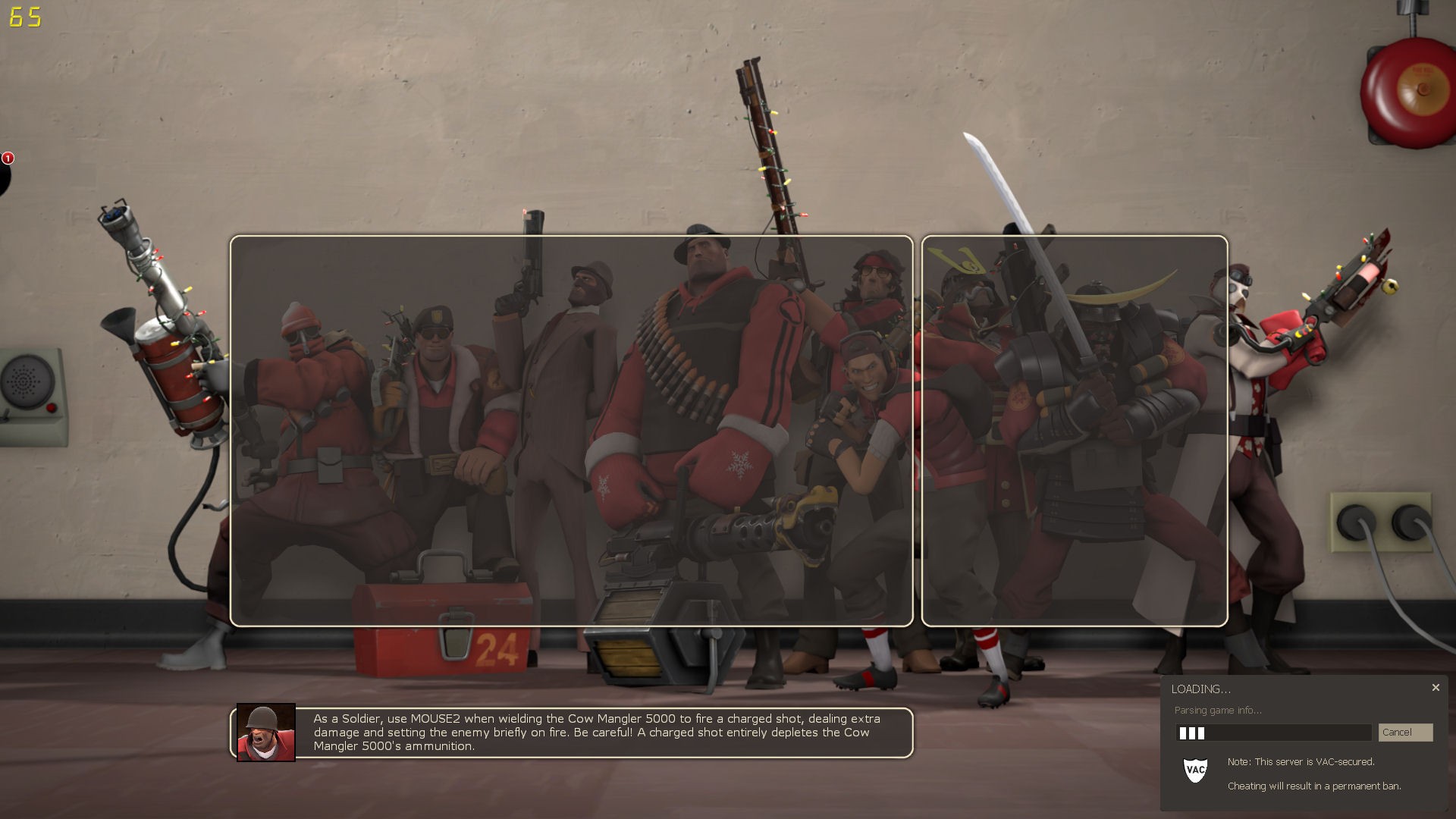 Another Classlineup loading screen [Team Fortress 2] [Mods]