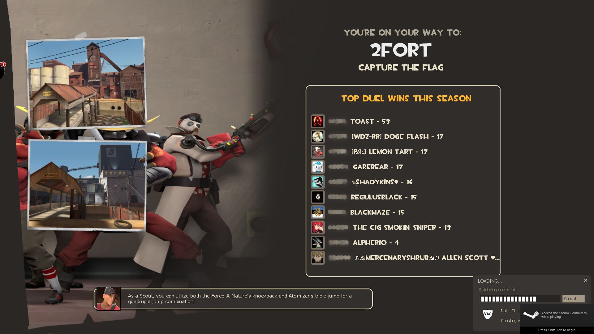 Another Classlineup loading screen [Team Fortress 2] [Mods]