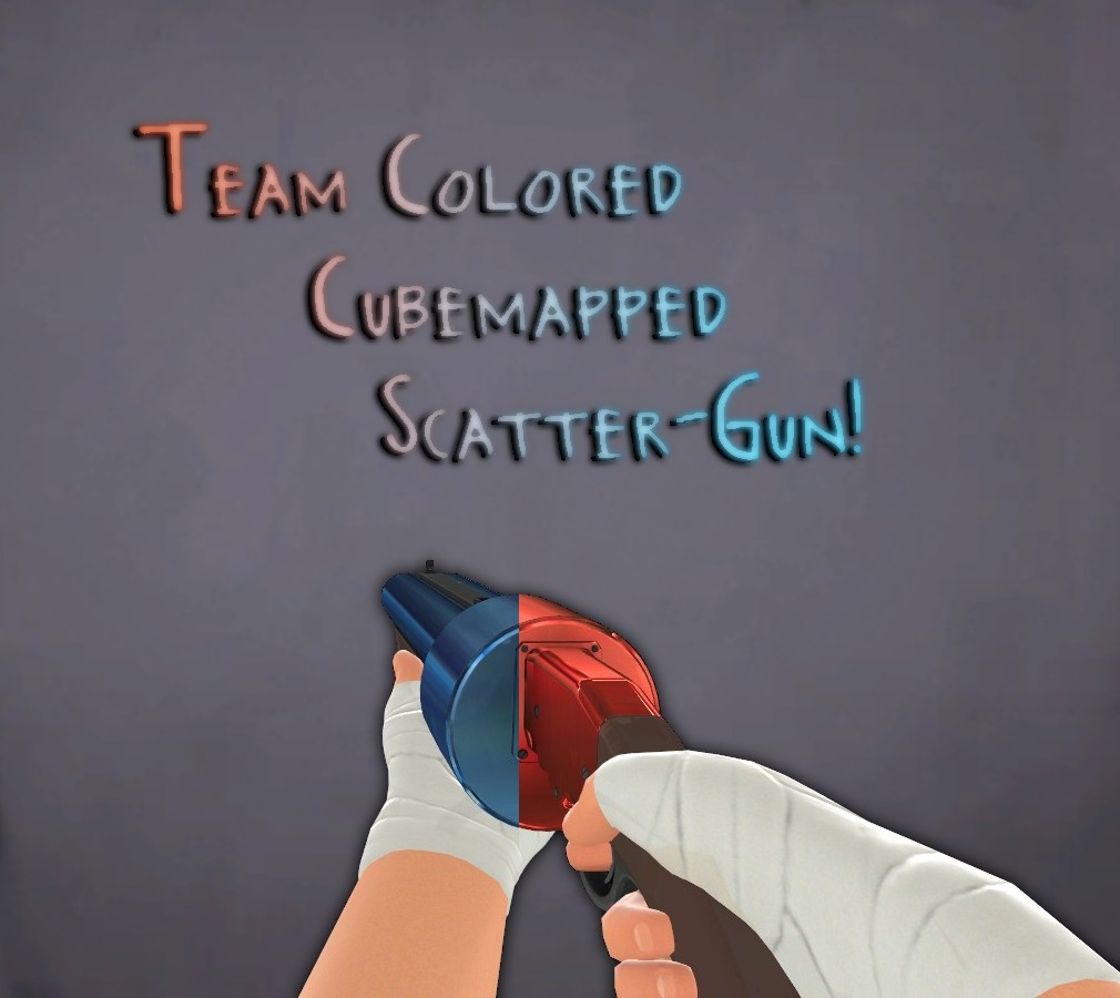 Team Colored Cubemapped Scatter-Gun