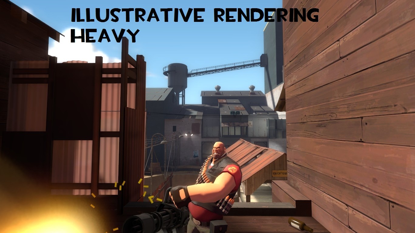 Illustrative rendering Heavy