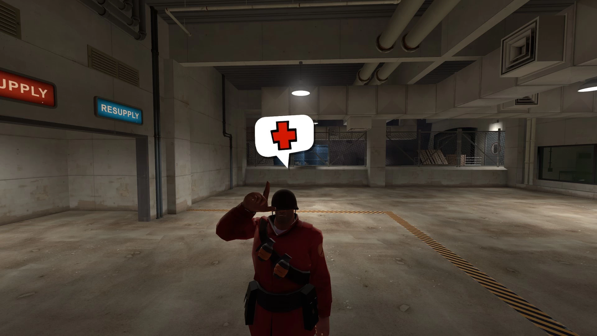 White Medic Call Bubble