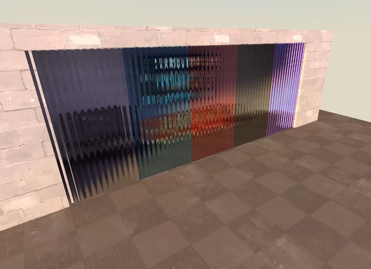 Refracting Glass Textures