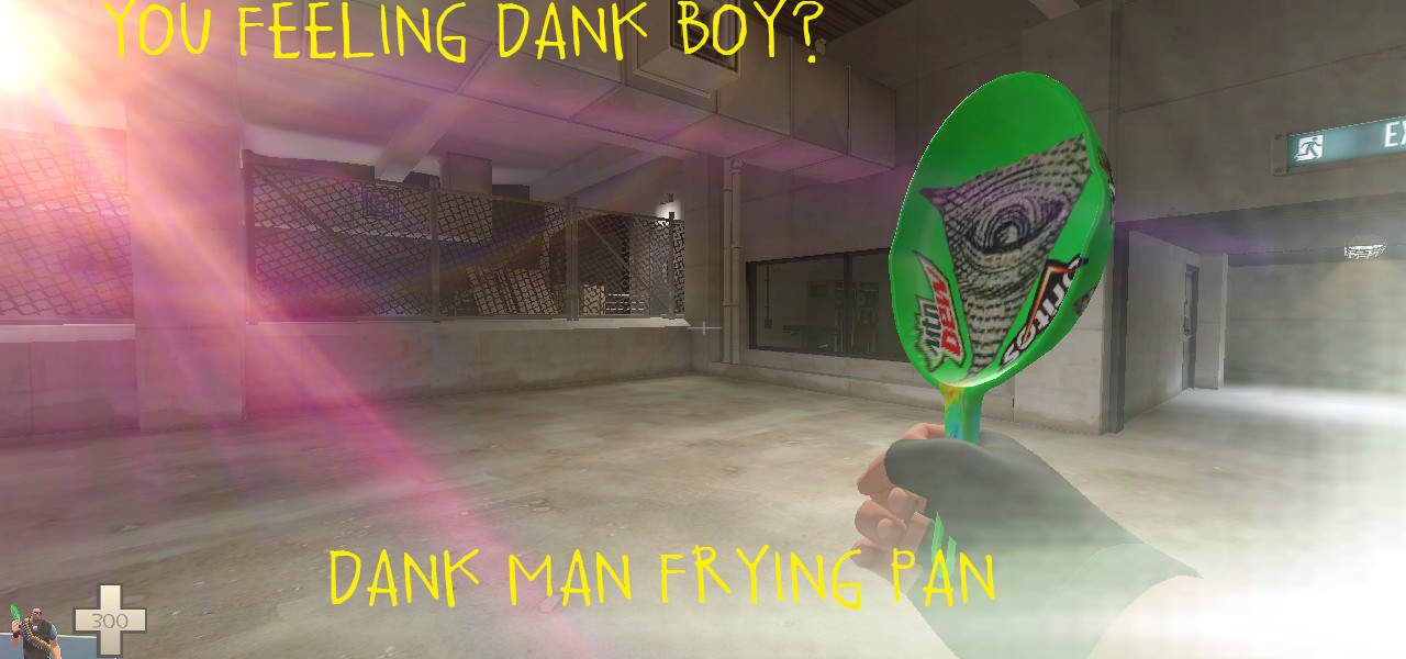 Dank Man Frying Pan