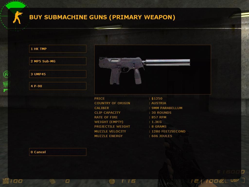 Real Weapon Names [Counter-Strike ] [Mods]