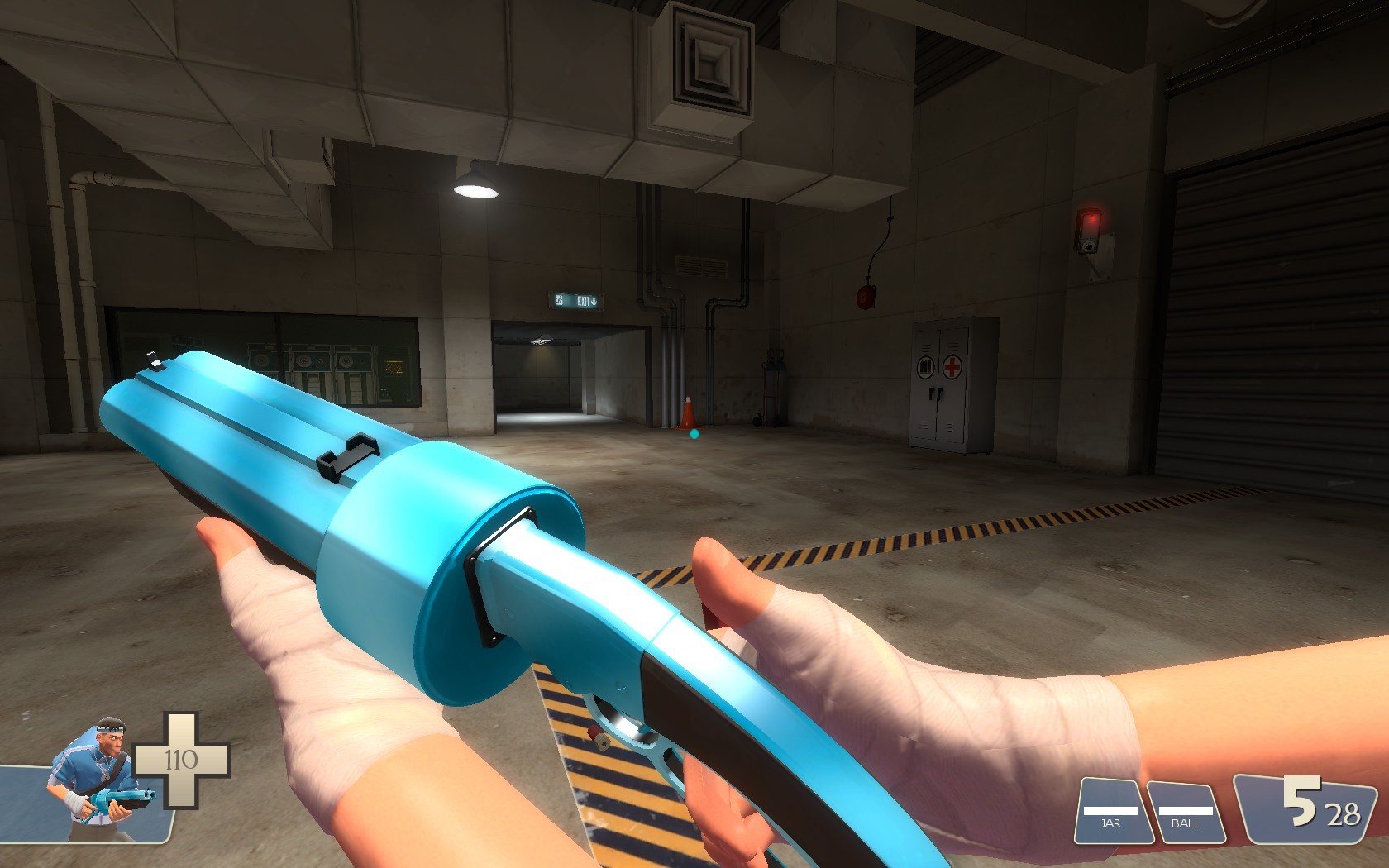 Blue Scattergun