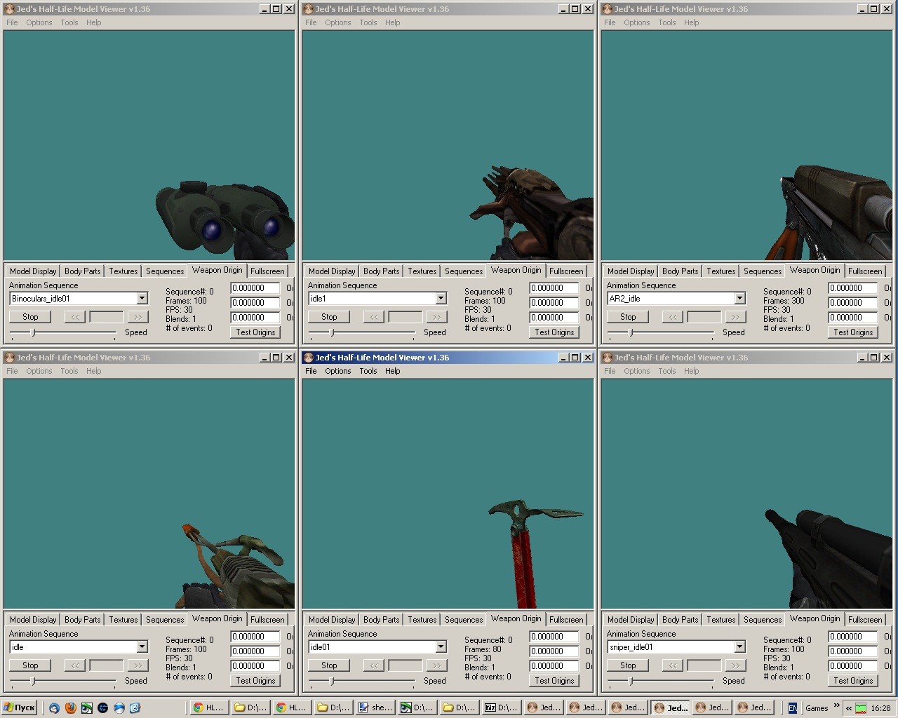HL HL2beta Model Pack [Half-Life] [Mods]