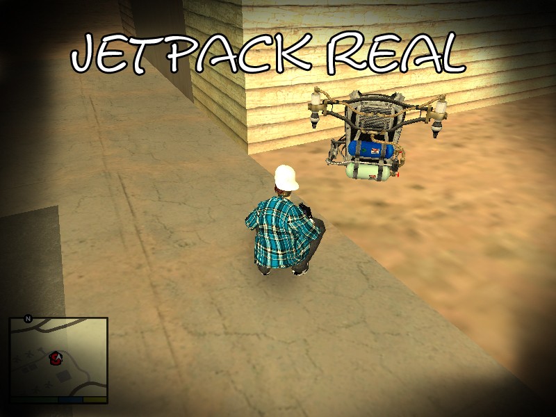 What places can GTA San Andreas players can use the jetpack to reach?