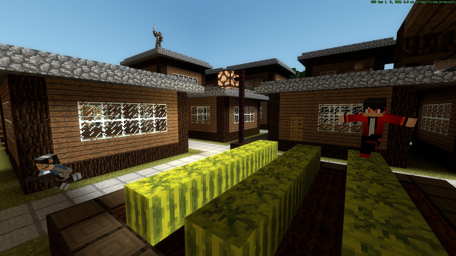 Trade Minecraft Cliffside (sunny)