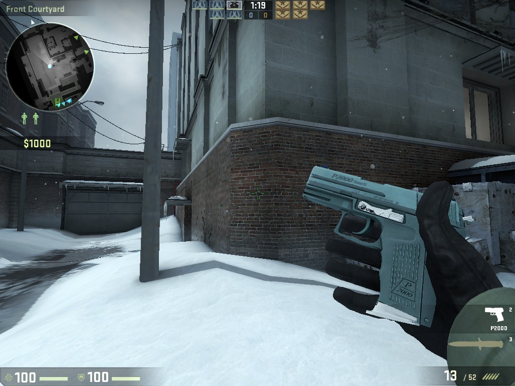 Freeze P2000 Mod for Counter-Strike: Global Offensive | CS:GO Mods