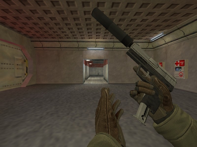 CS:GO USP-S | Stainless Mod for Counter-Strike 1.6 | CS1.6 Mods