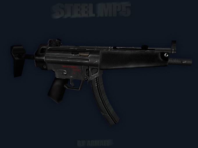 Steel MP5 [Counter-Strike 1.6] [Mods]