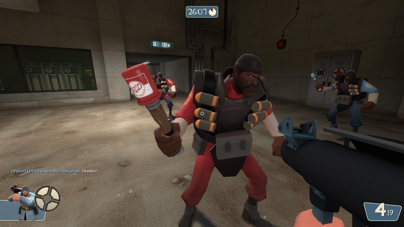 Team Coloured Caber [Team Fortress 2] [Mods]