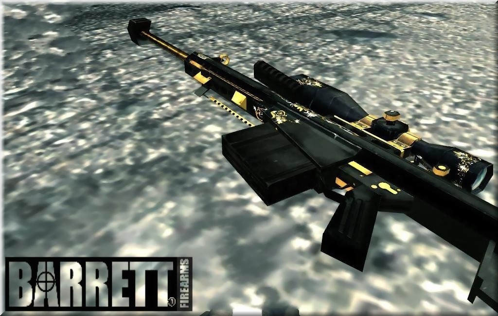 Barrett 50 Caliber 30th Anniversary Call Of Duty 4 Modern Warfare Mods - roblox reason 2 die barret 50 cal montage