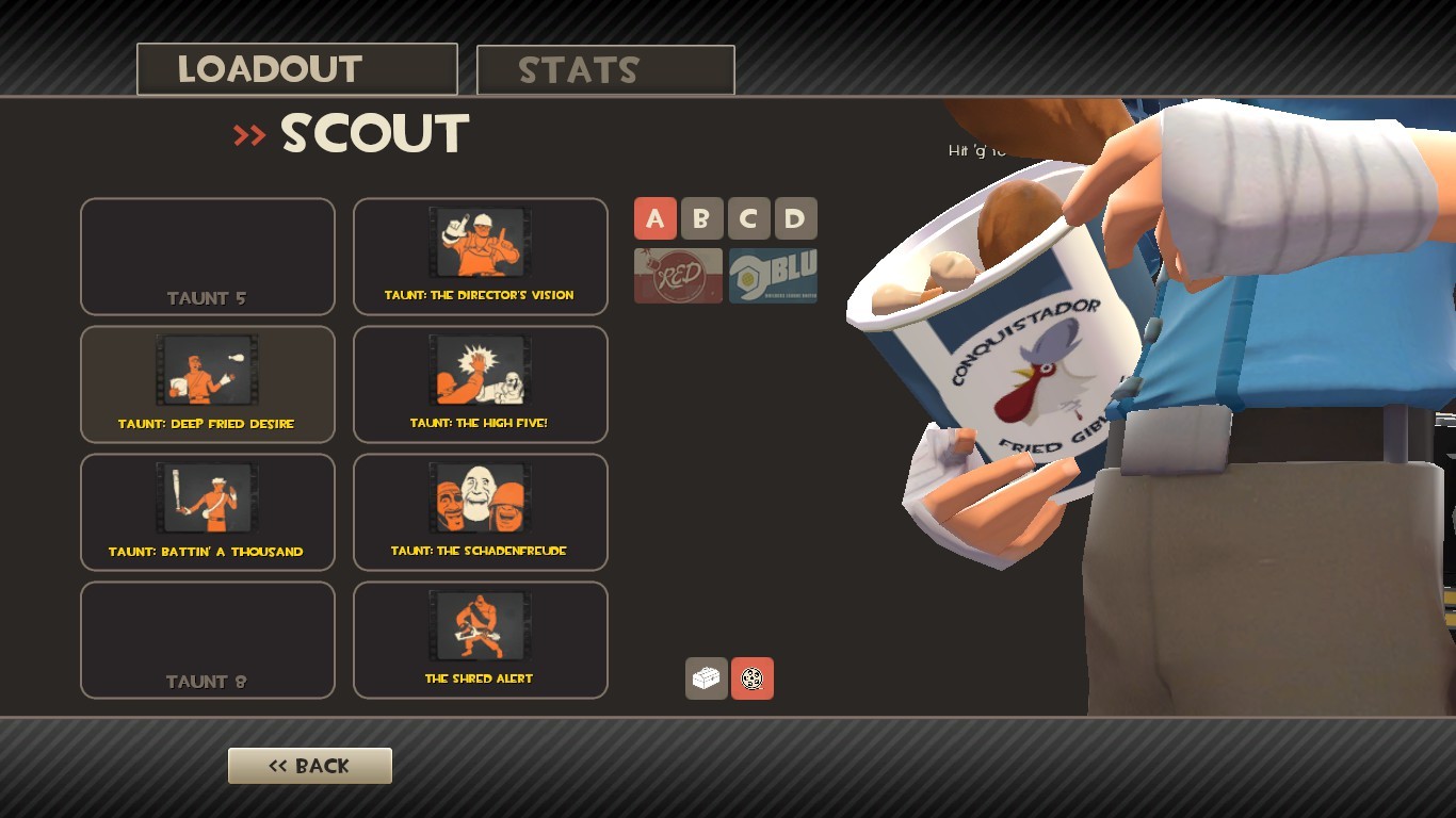 Team Colored Deep Fried Desire [Team Fortress 2] [Mods]