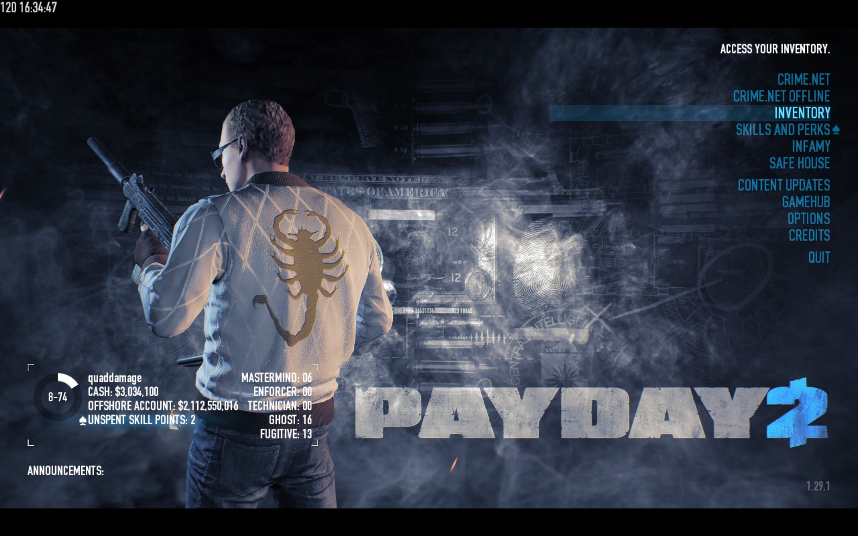 Infamy points payday 2 фото 39