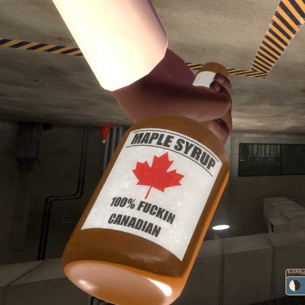 Maple Syrup Bottle
