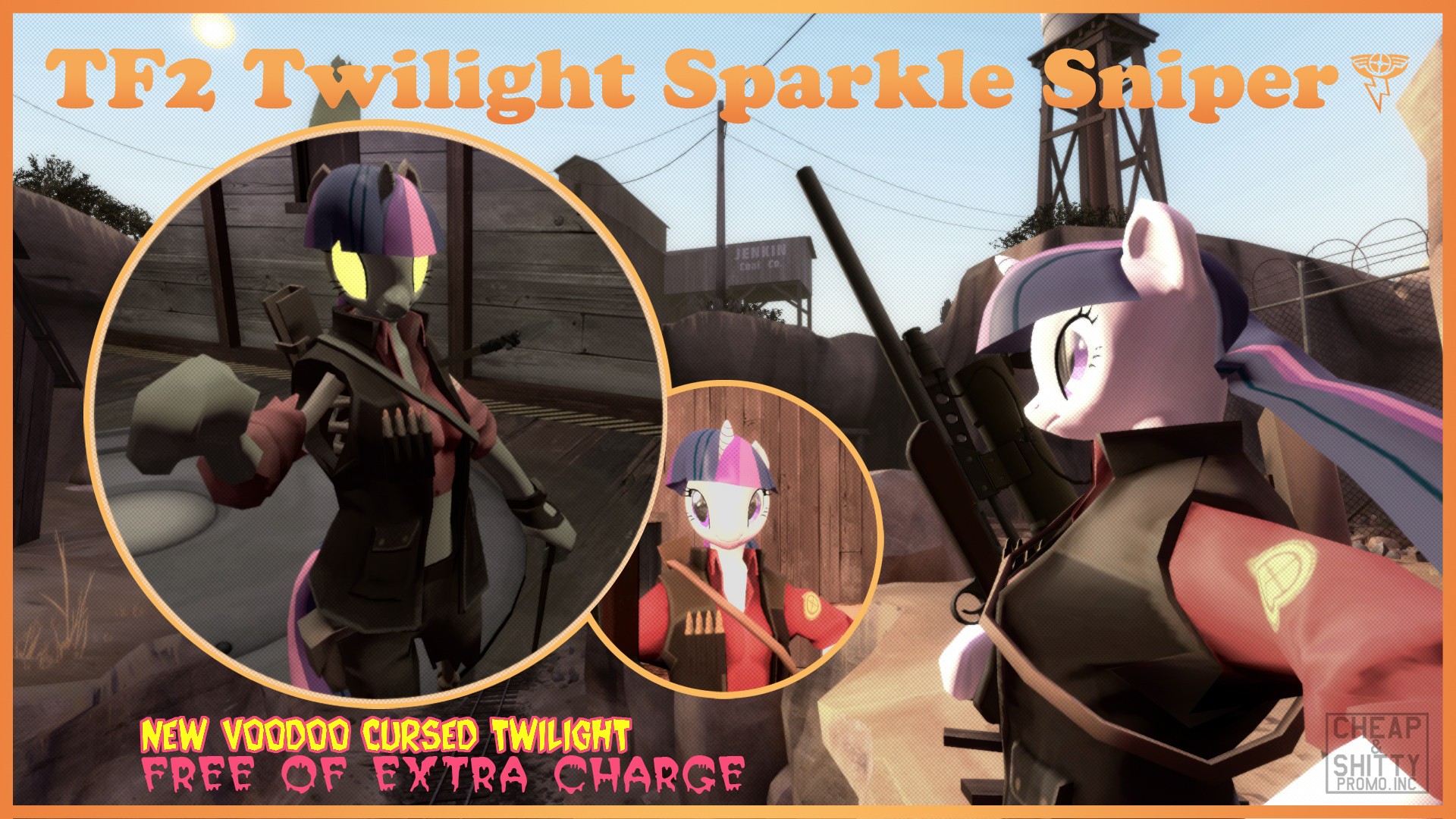 Twilight Sparkle as The Sniper [Team Fortress 2] [Mods]