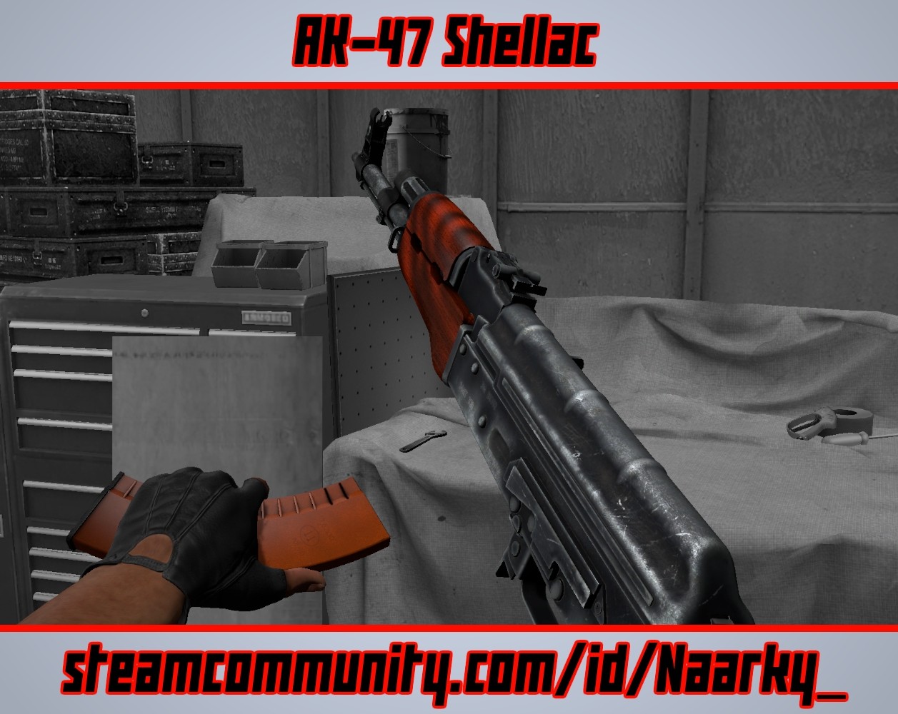 AK-47 : Shellac Mod for Counter-Strike: Global Offensive | CS:GO Mods