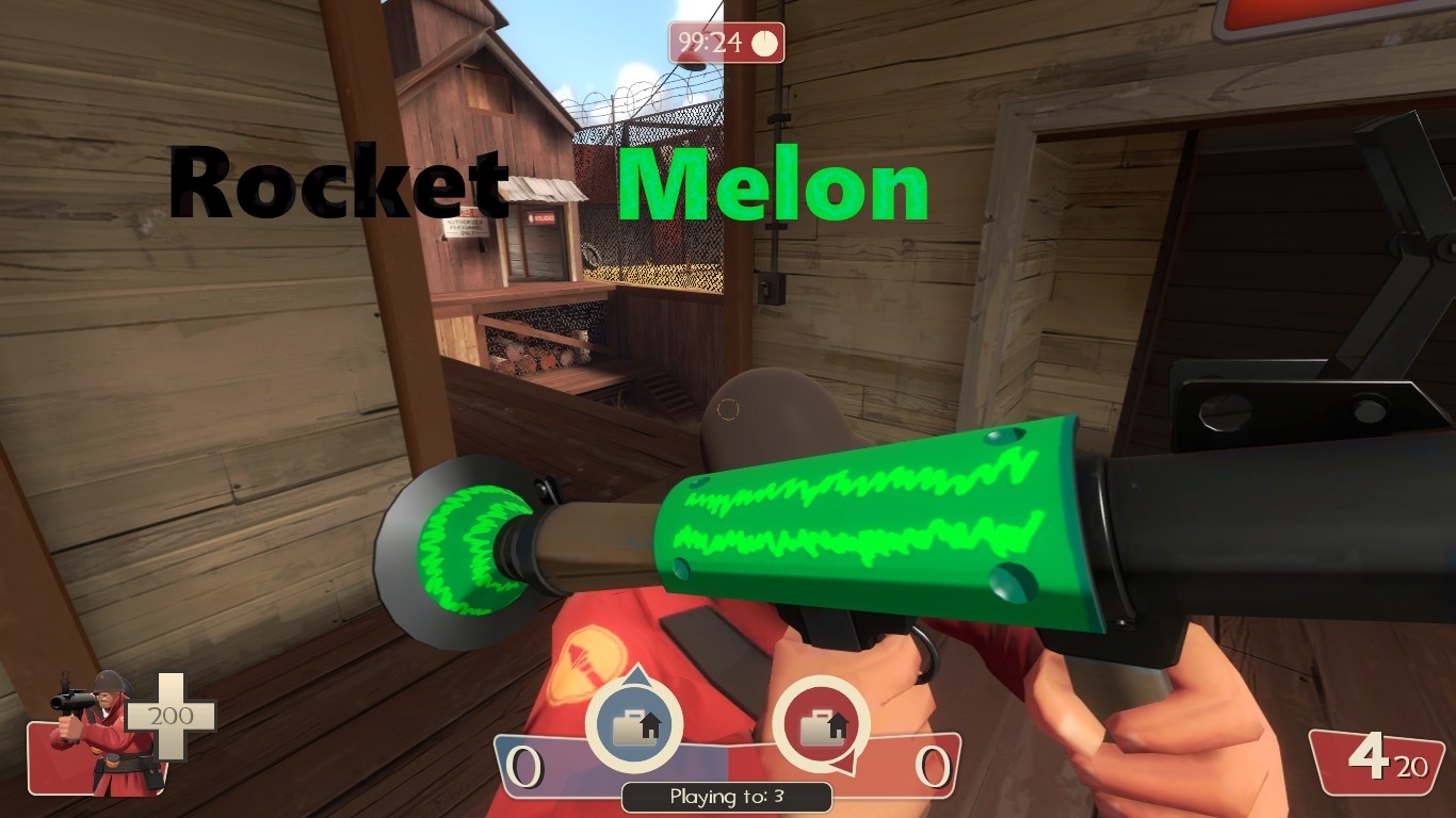Melon Rocket Launcher