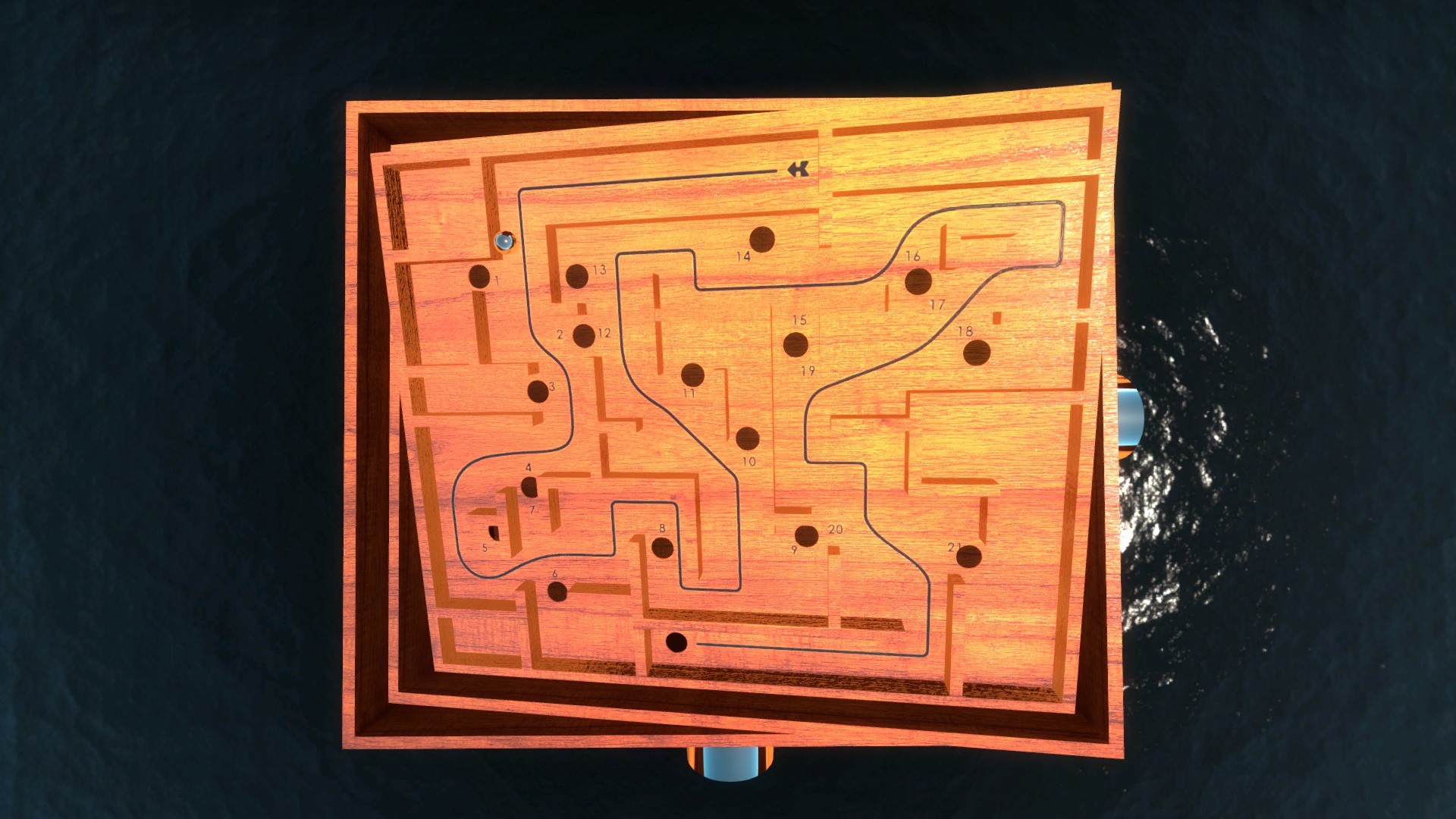 Labyrinth map