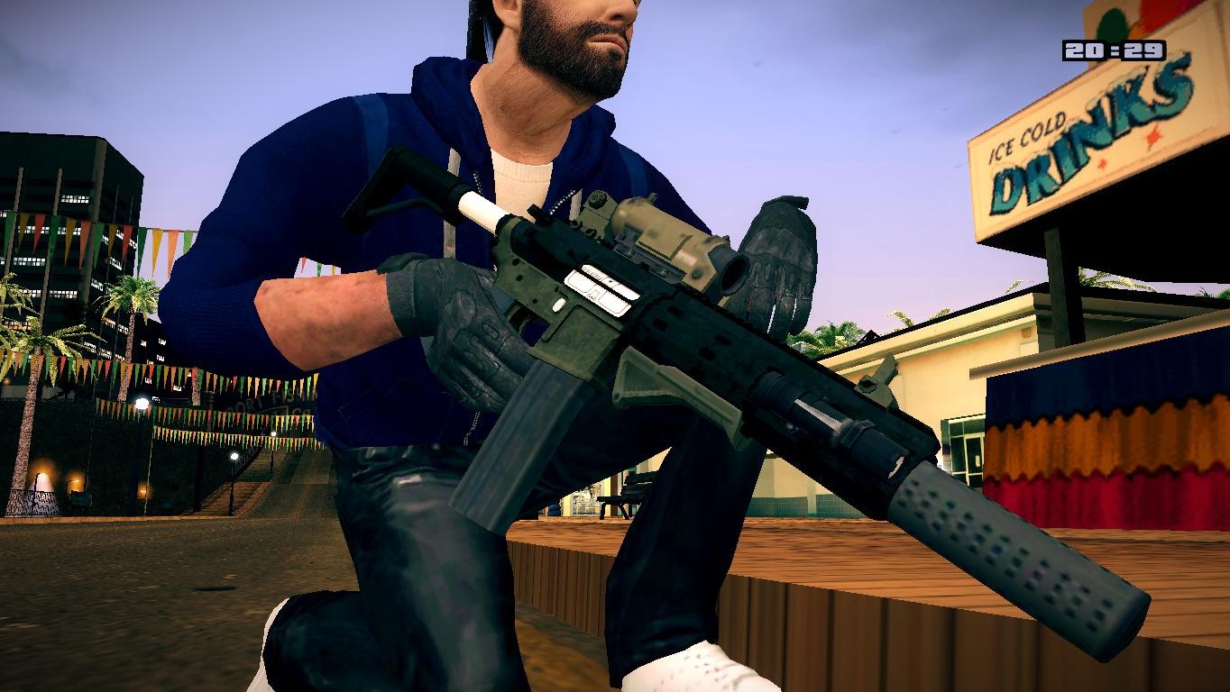 GTA V Carbine Rifle [Grand Theft Auto: San Andreas] [Mods]