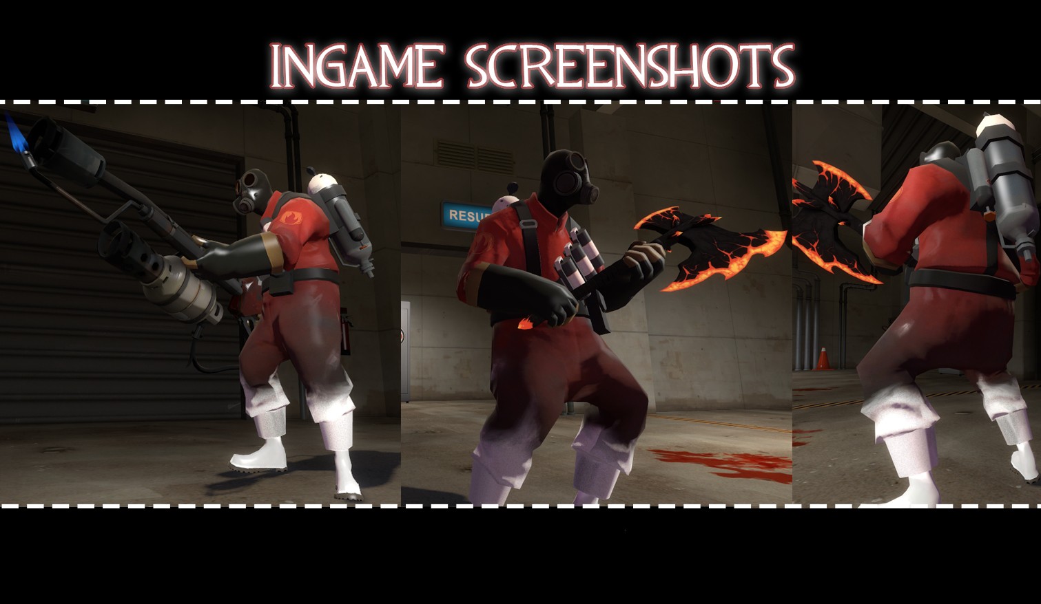 Hyperbottom Pyro Mod Tf2 Fresh Looking Pyro Mod for Team Fortress 2 | TF2 Mods