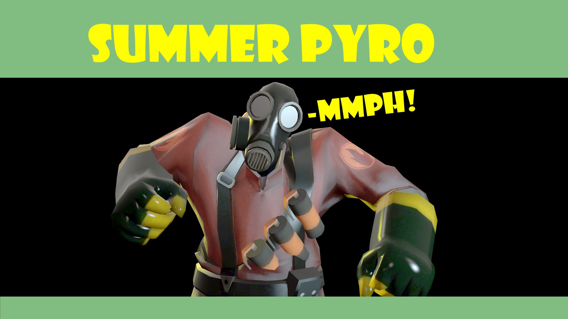 Summer Styled Pyro [Team Fortress 2] [Mods]