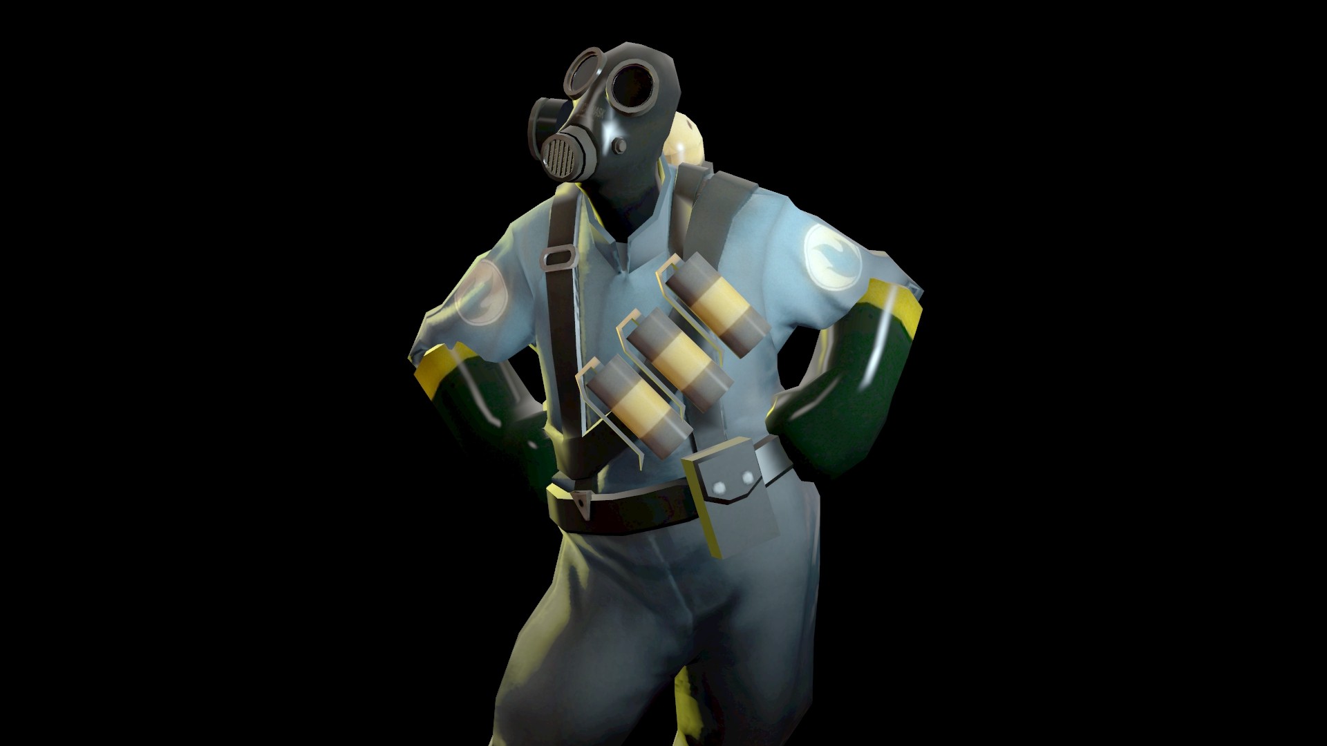 Summer Styled Pyro [Team Fortress 2] [Mods]