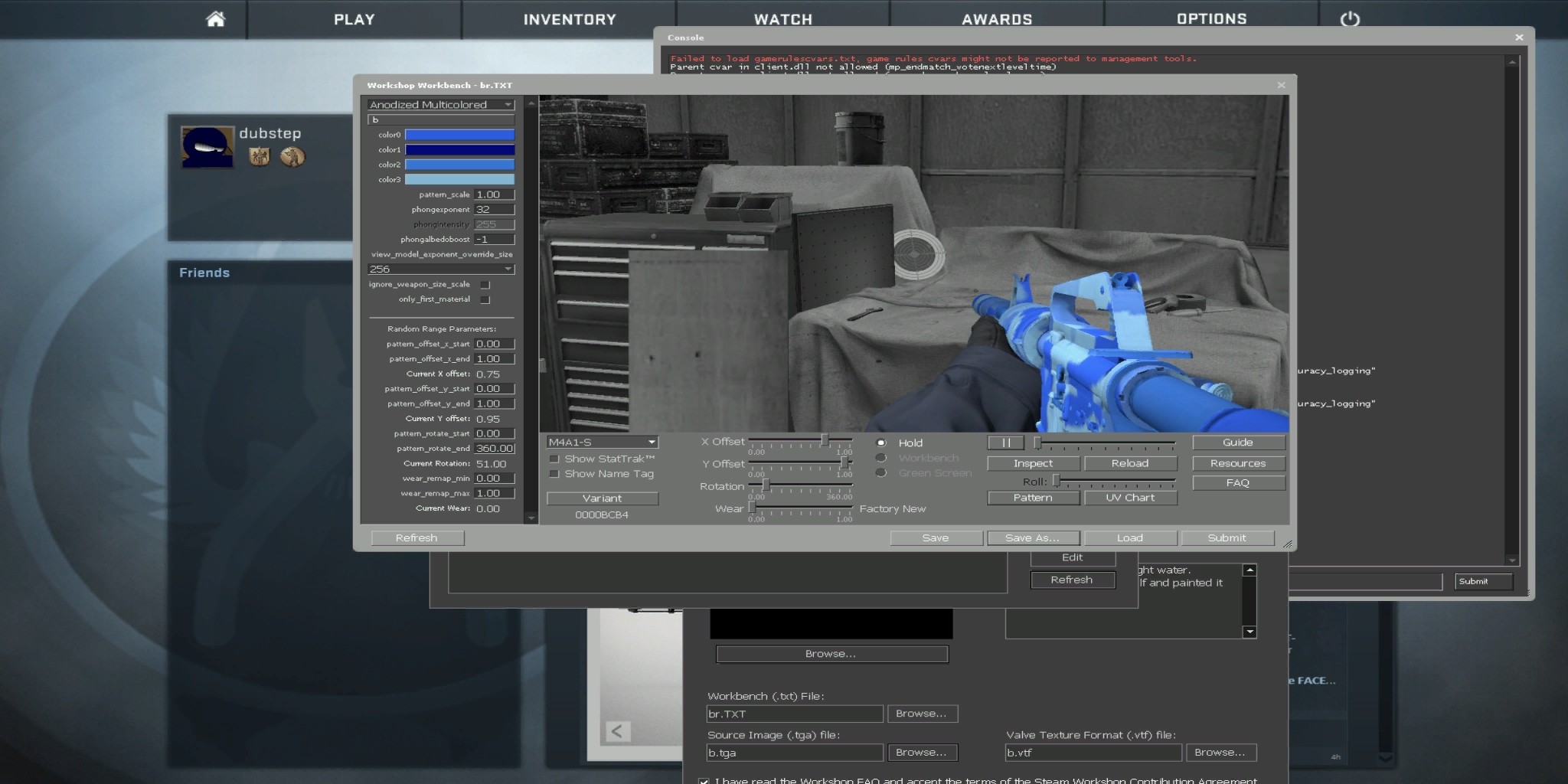 M4A1-S|Light Navy