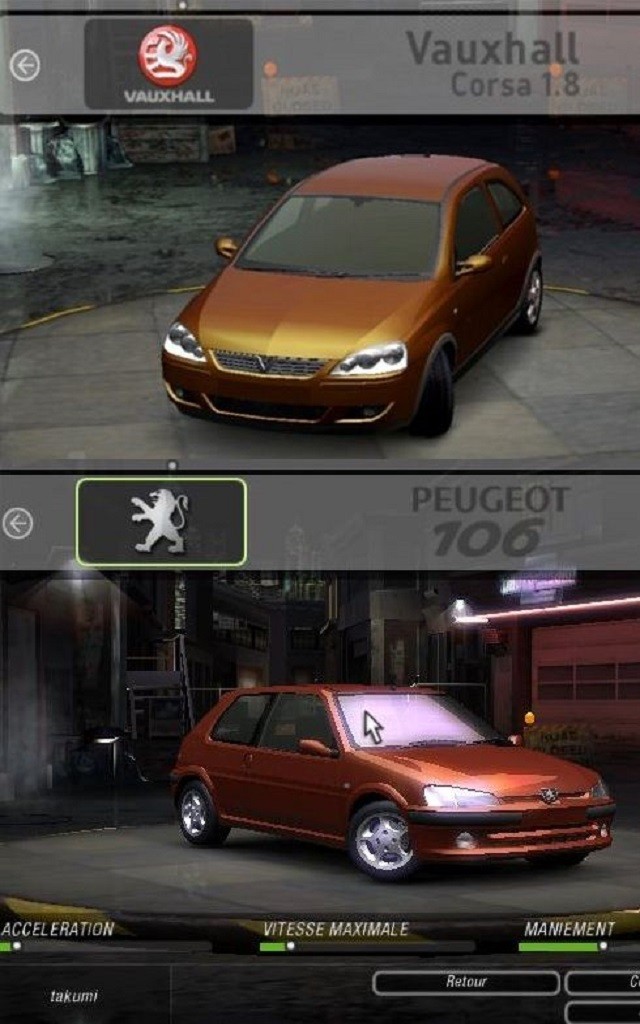 Need For Speed Underground 2 Peugeot 106 Patch