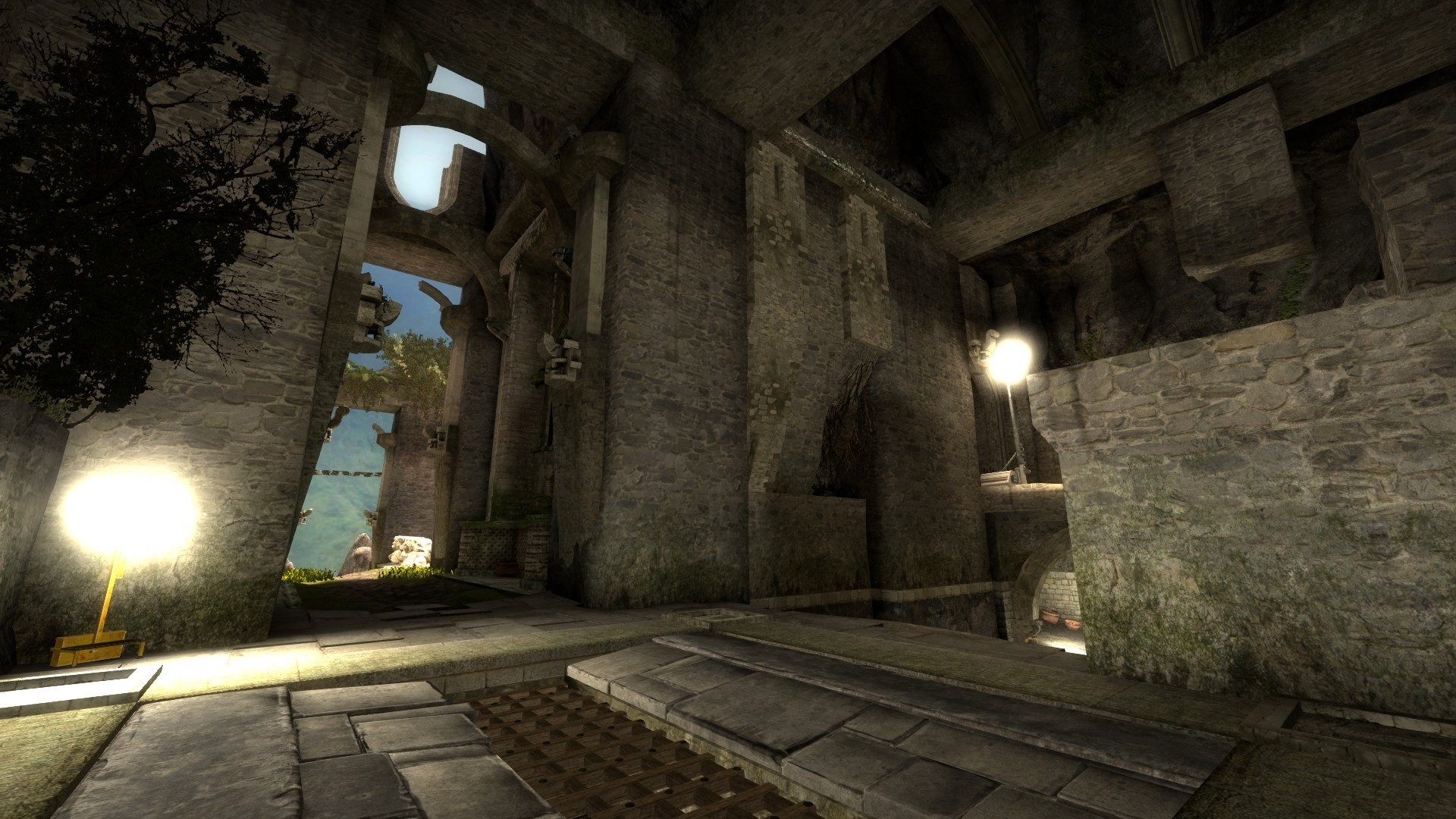 Zero mapping. Painkiller 2004 театр. Painkiller Map. De_Painkiller карта.