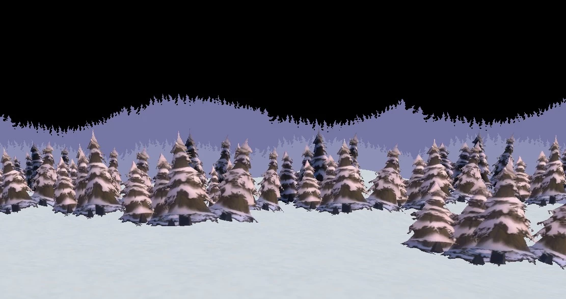 Snow Pine Sky cards