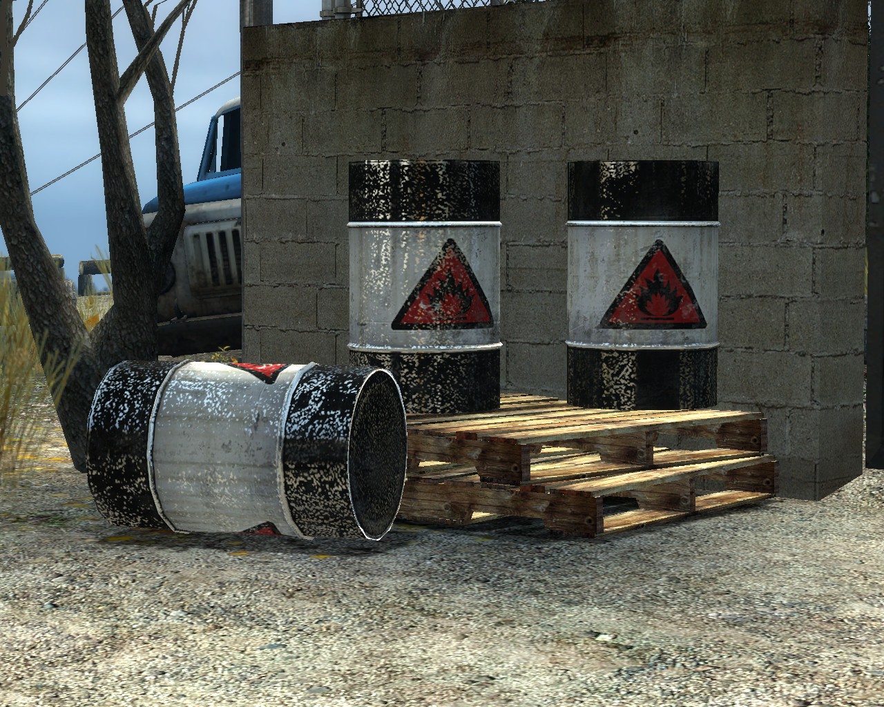 BMS Explosive Barrel [HalfLife 2] [Mods]