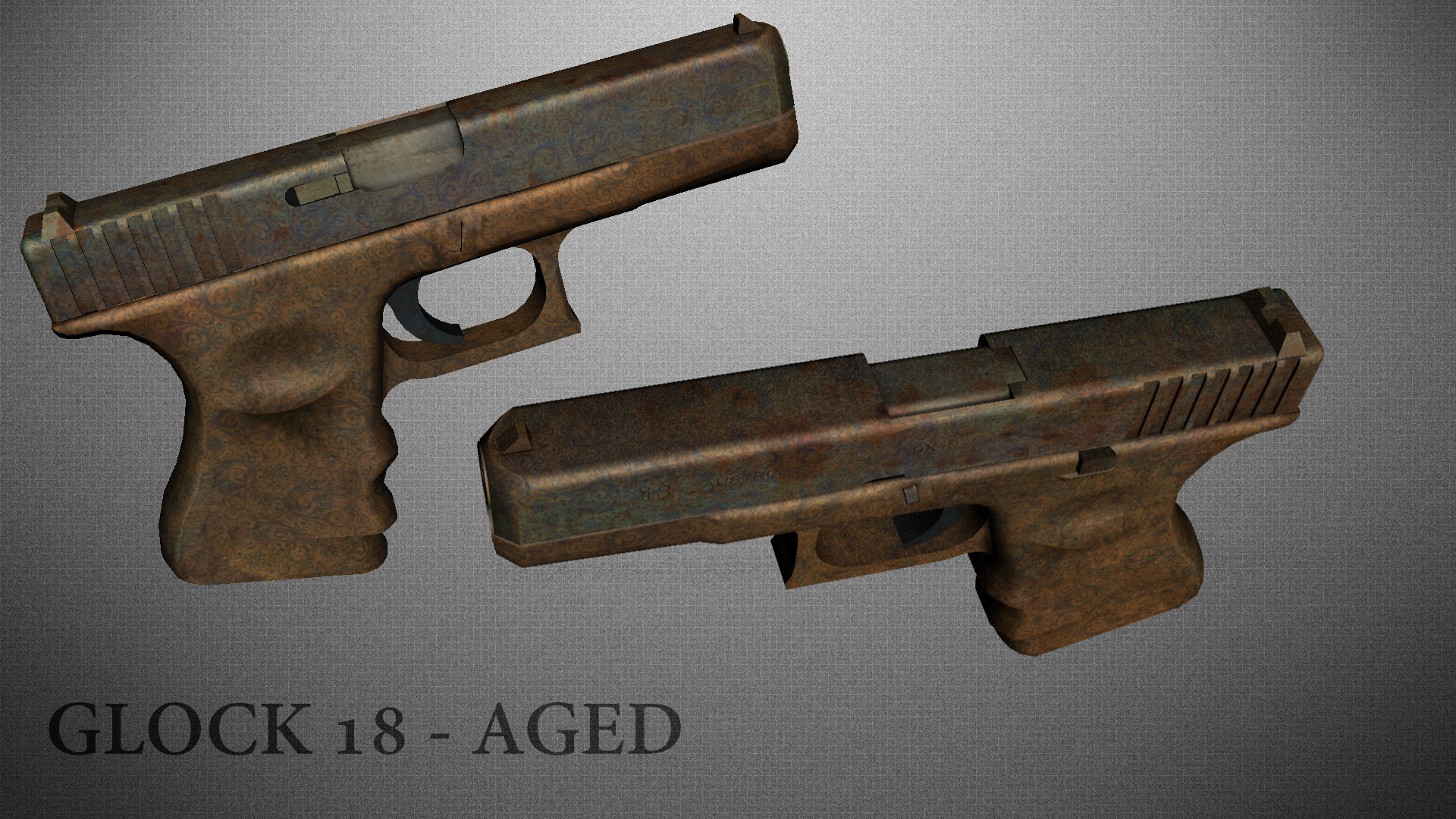 Glock 18 - Aged