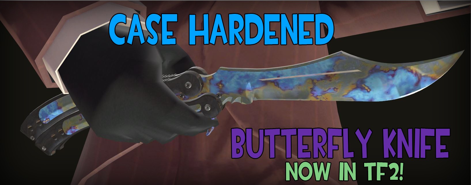 Case Hardened CSGO Knife