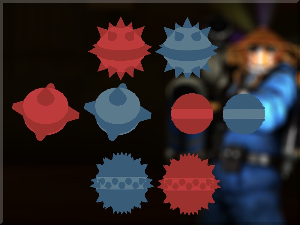High Visibility Stickybombs