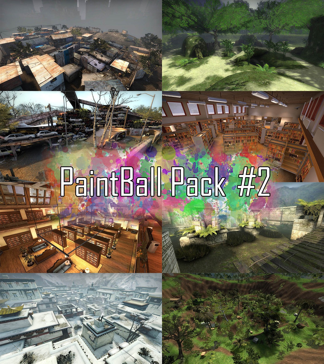 PaintBall map pack #2