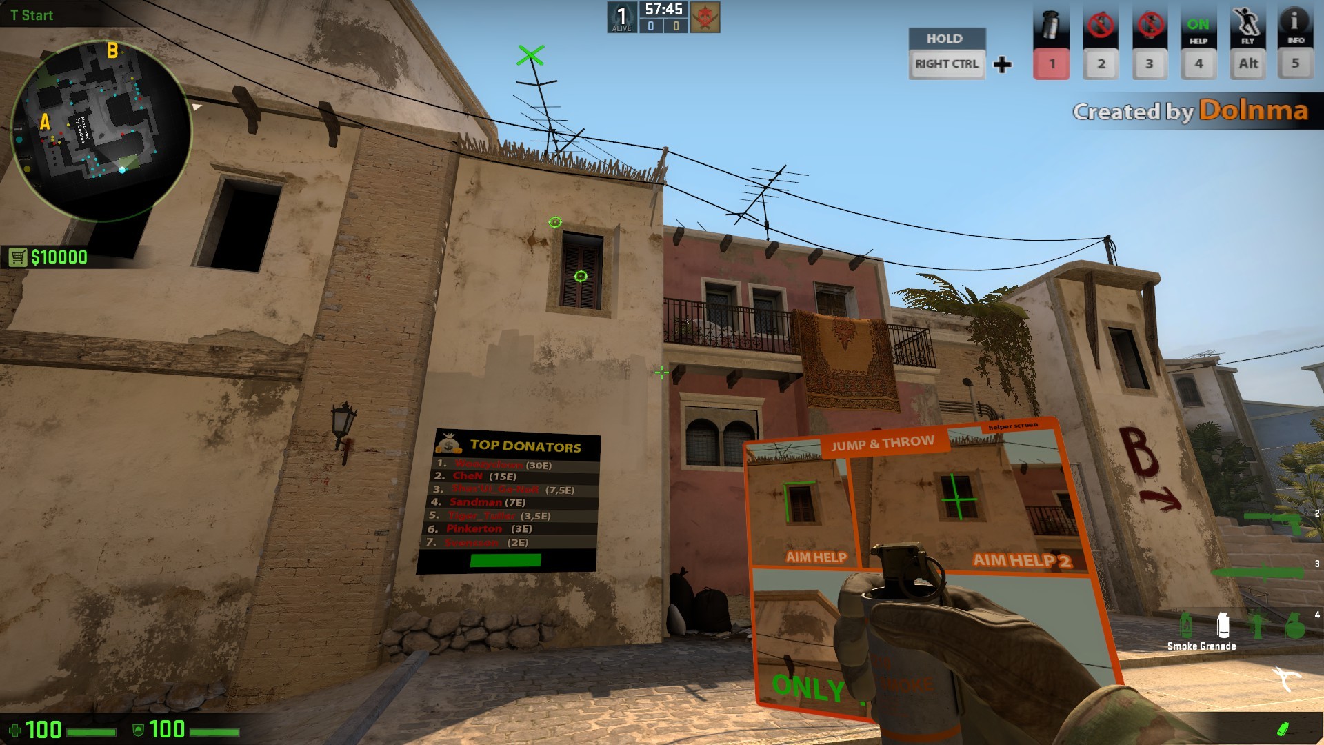 Csgo Mirage Training Map Mirage Training (Smoke,Flash,Molotov) [Counter-Strike: Global Offensive]  [Mods]