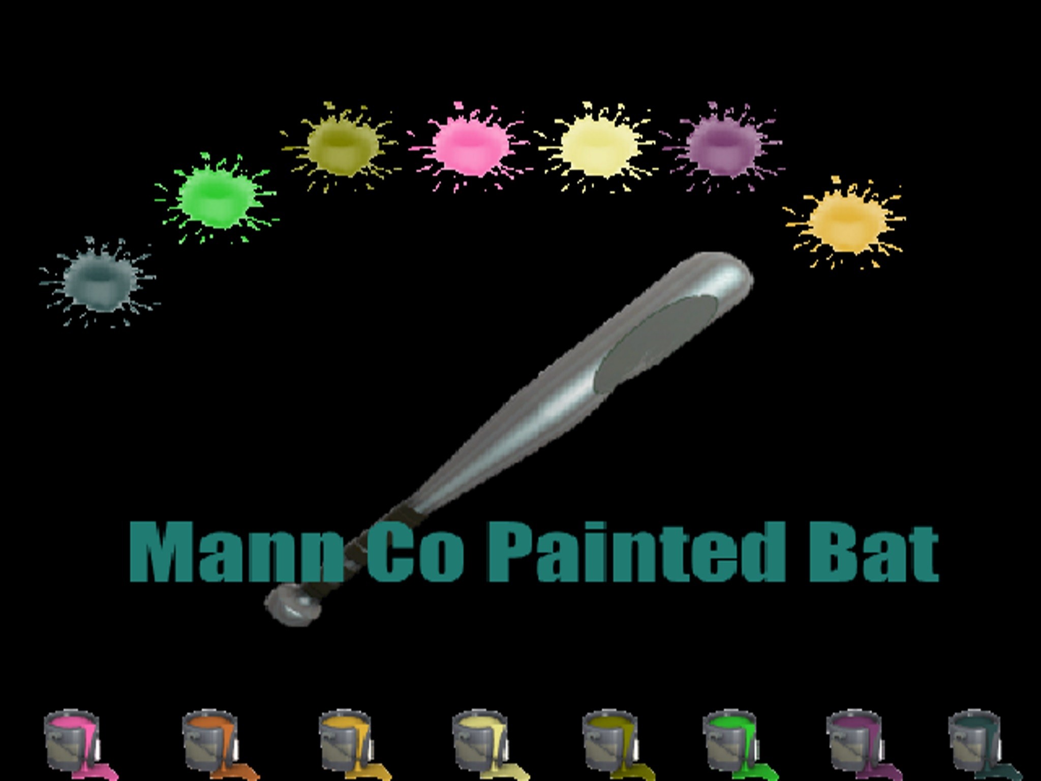 Mann Co Painted Bats