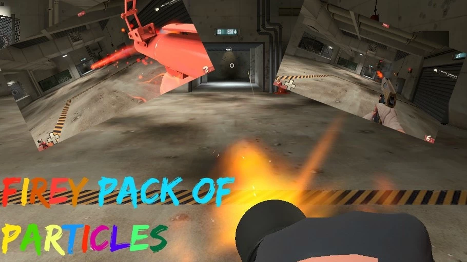 Fiery pack of Fiery Particles