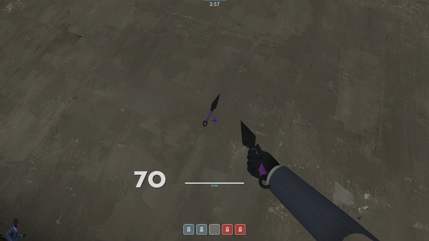 Purple Kunai
