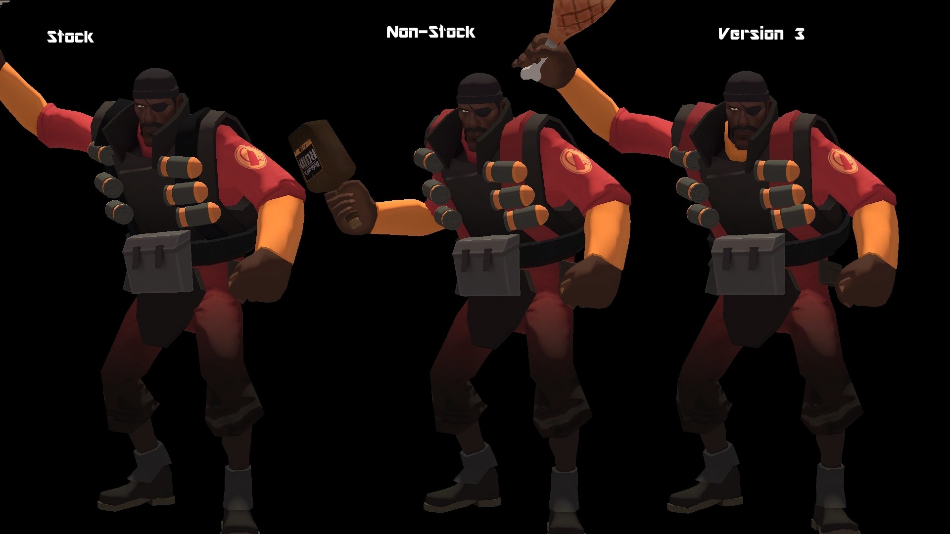 Cream Spirit Demoman Pack
