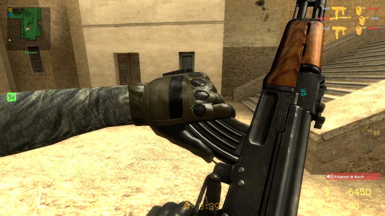 mw2 gloves by tware sleeved by me v.1.0 [CounterStrike Source] [Mods]